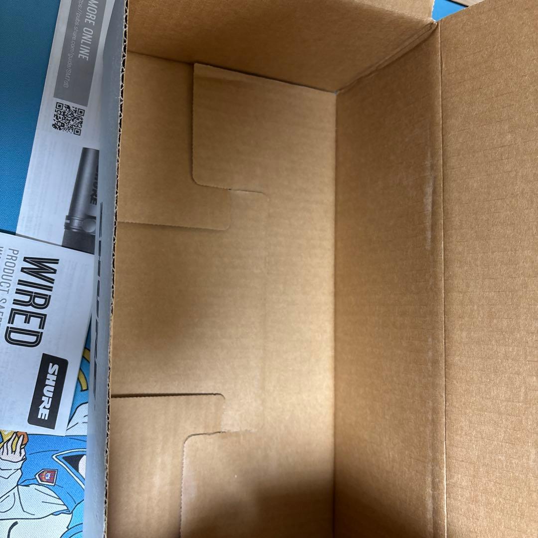 Shure sm7db XLRケーブル付けます