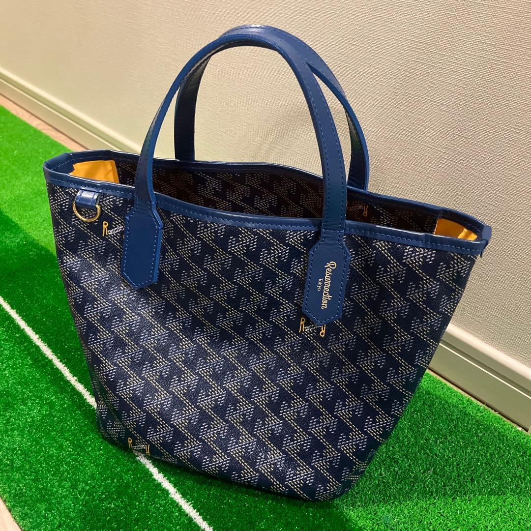 レザレクション　カートポーチ　ブルー　ゴルフ