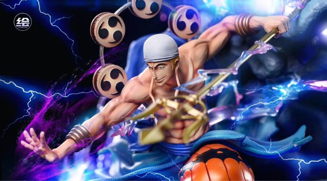 ONE PIECE ワンピース エネル【雷神・雷隕】 ガレージキット フィギュア