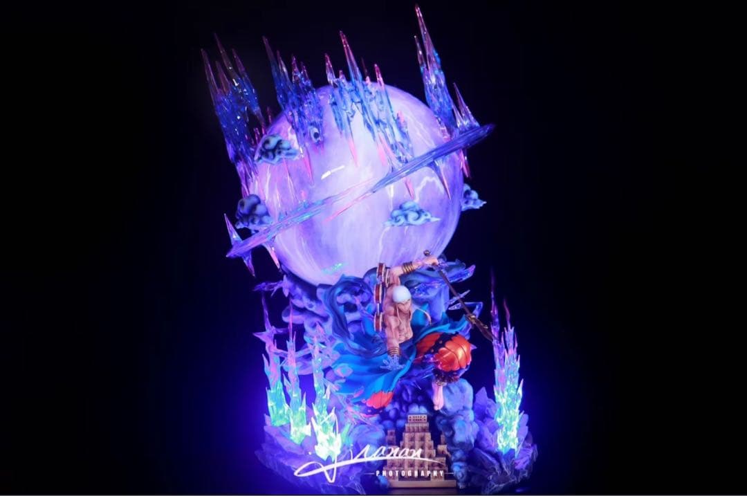 ONE PIECE ワンピース エネル【雷神・雷隕】 ガレージキット フィギュア