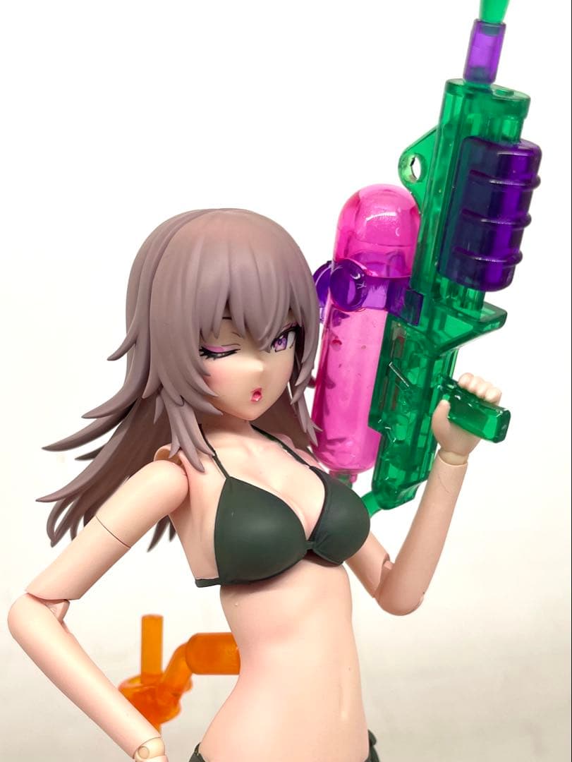 創彩少女庭園一条 星羅【水着】ヘアアレンジVer. ウルフさんカラー　完成品