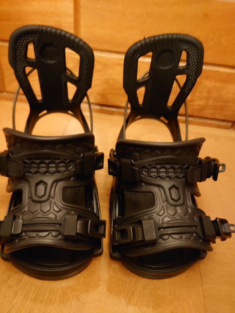 FLOW FUSE ブラック スノーボードビンディングLサイズ
