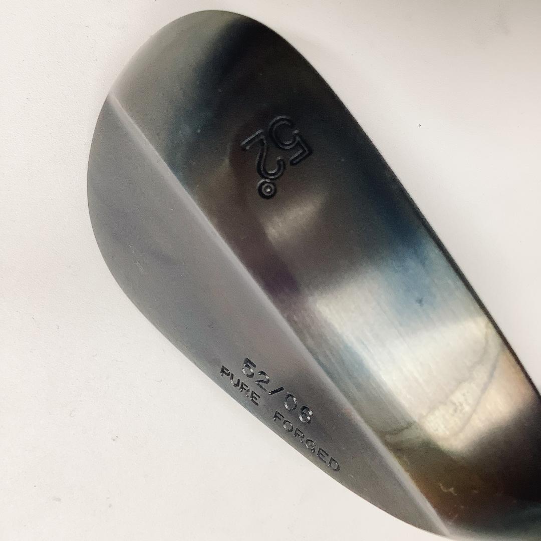 【ヘッドパーツ：新品：焼鈍し】日本製・軟鉄鍛造・旧ミゾ・2本組！52°56°