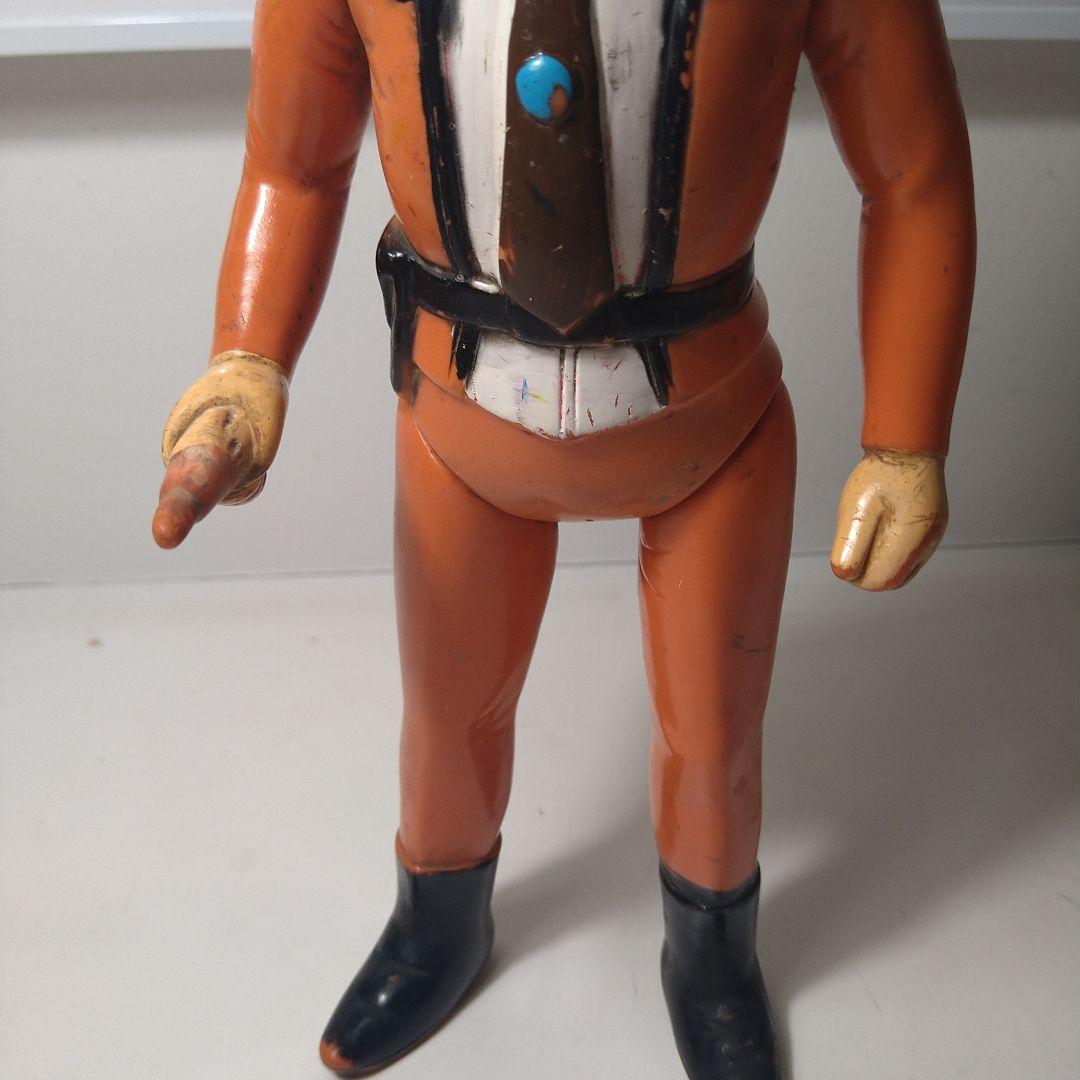 マルサン　ハヤタ隊員　当時物　ブルマァク最安値ウルトラマン怪獣ソフビ