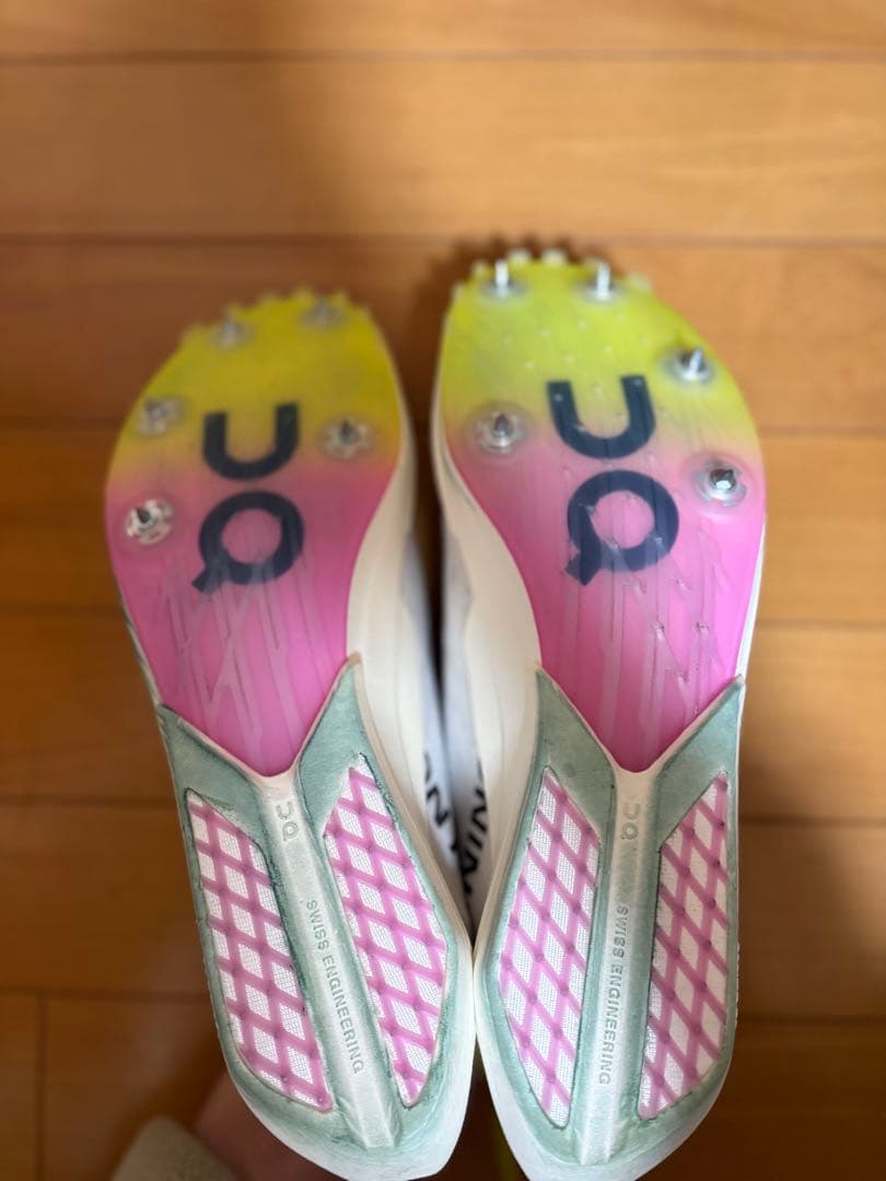 on クラウドアンプリウス　陸上スパイク　ドラゴンフライ　ランニングシューズ