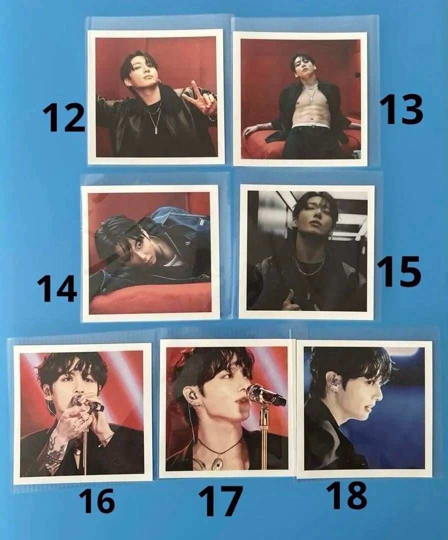 BTSJungkookアクリルフォトアルバムキーホルダー•マグネットブックマーク