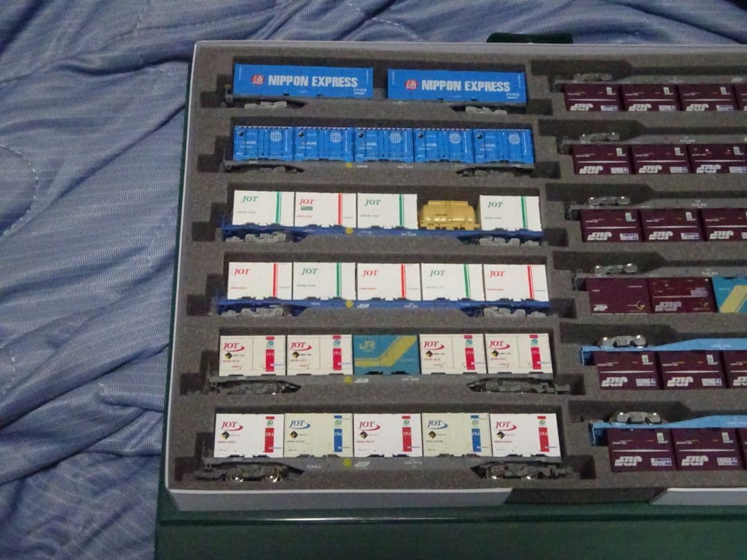 各メーカーコンテナ貨車12両セット