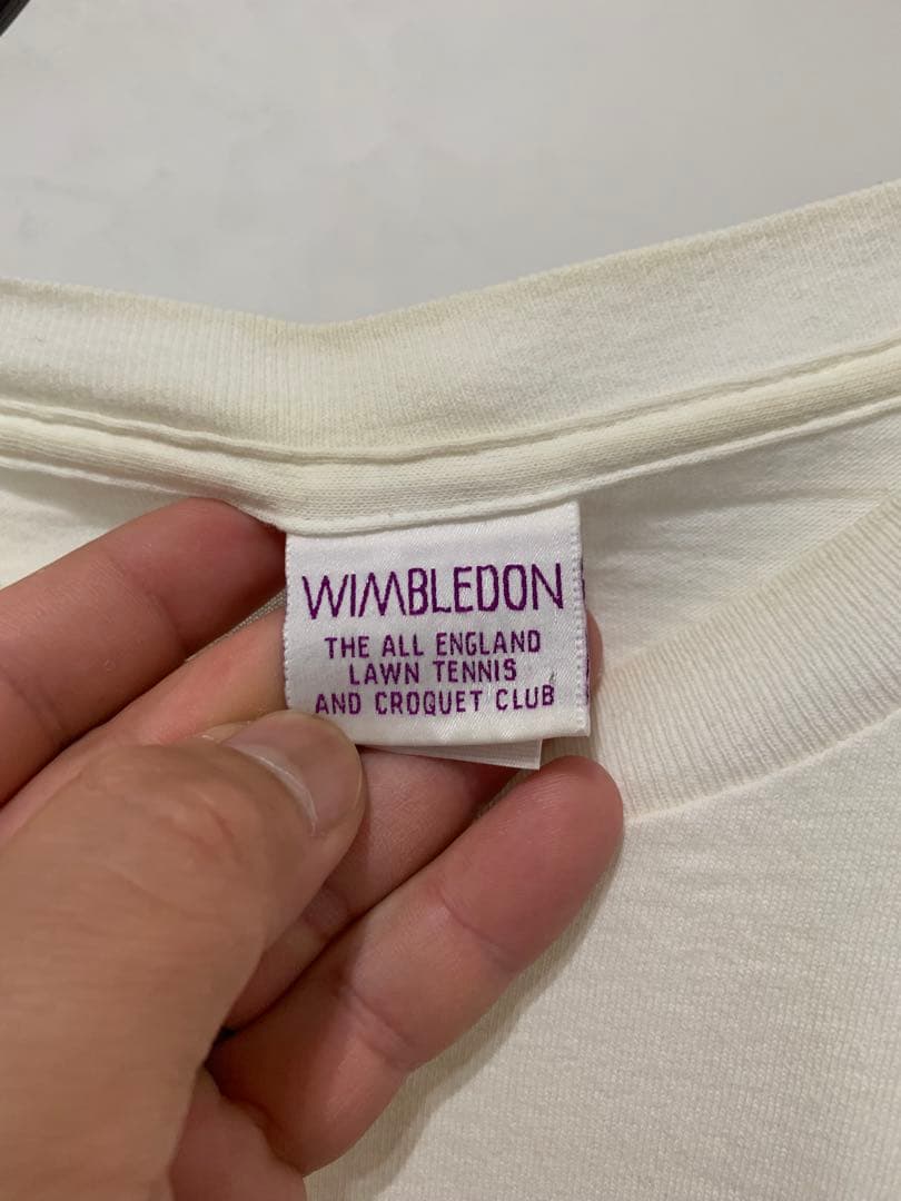 ウェア 90s USA WIMBLEDON official t_shirt L