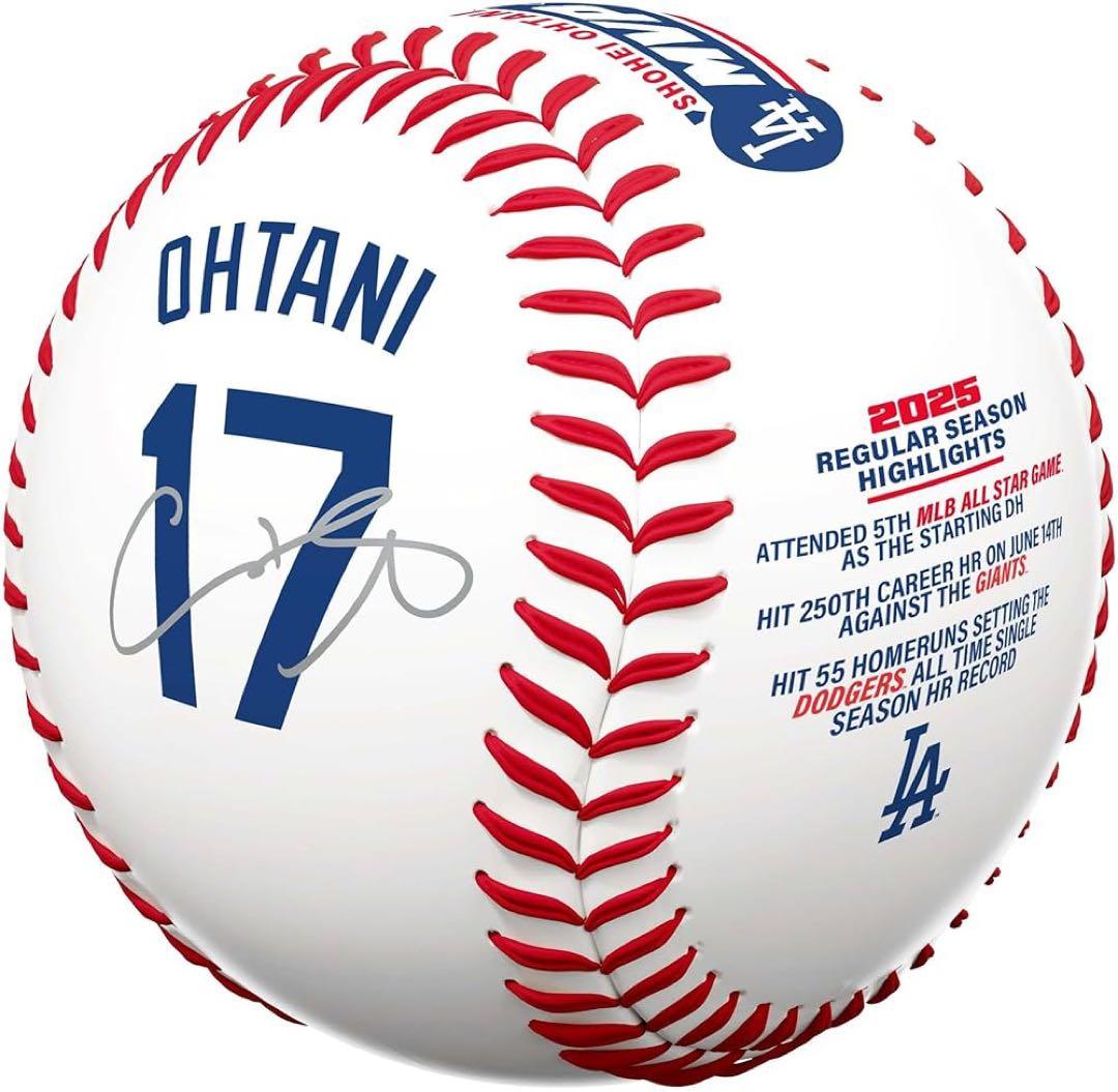 Senaさま【海外限定】大谷翔平 MVP記念2025 レプリカサインボール2個