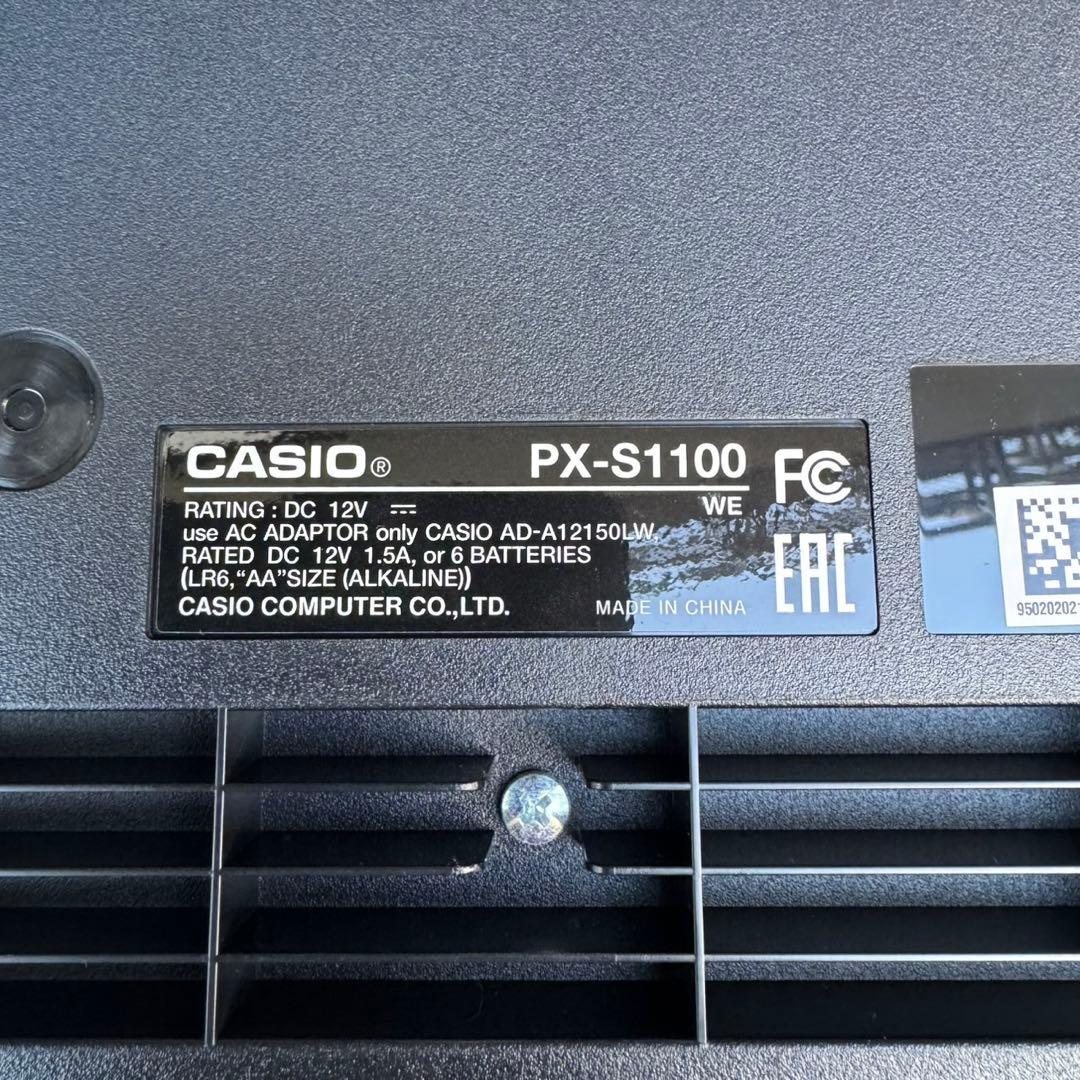 CASIO Privia PX-S1100 電子ピアノ 21年製