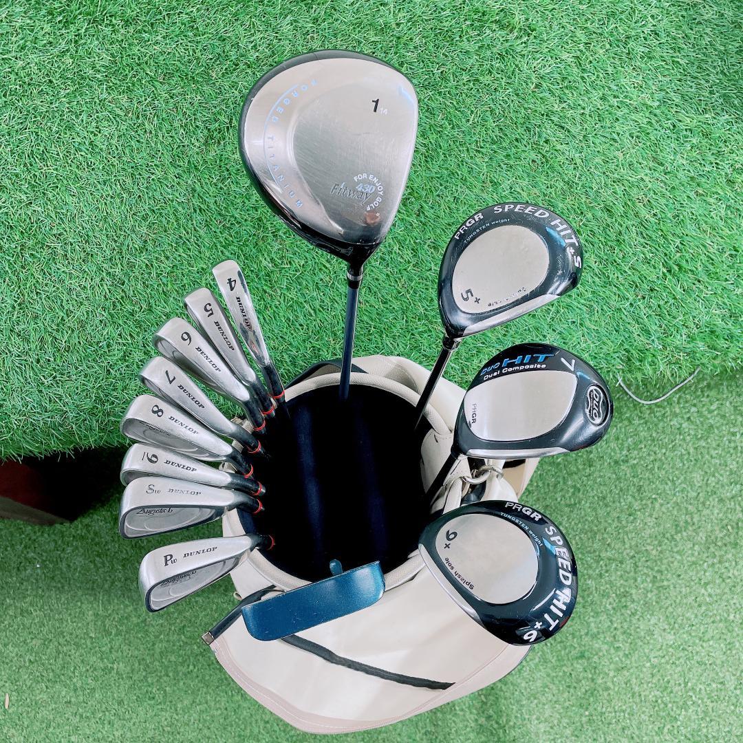 フィットウェイ 初心者 レディース ゴルフクラブ フルセット 13本 N2465