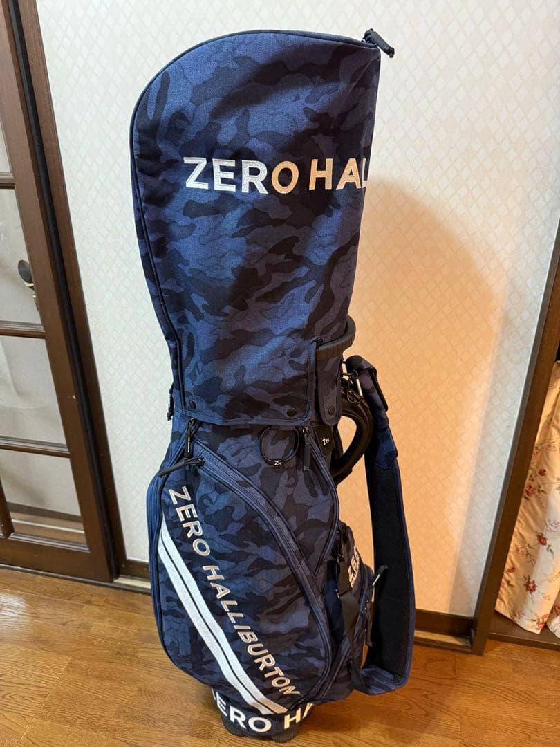 ゼロハリバートン　コーデュラシリーズ　ネイビーカモキャディーバック