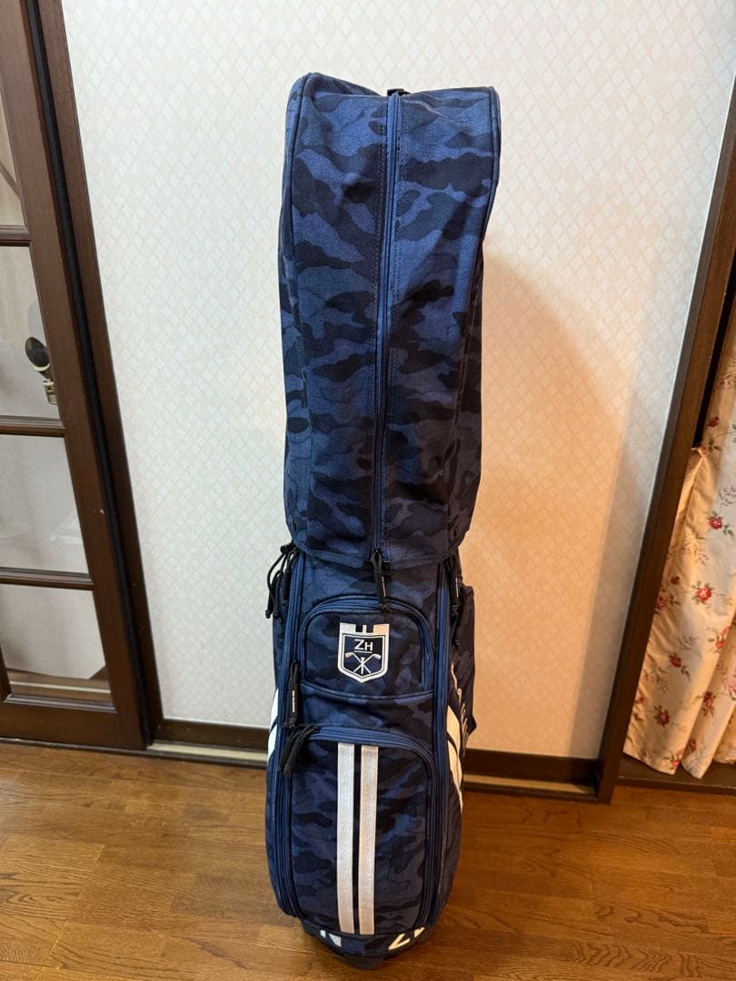 ゼロハリバートン　コーデュラシリーズ　ネイビーカモキャディーバック