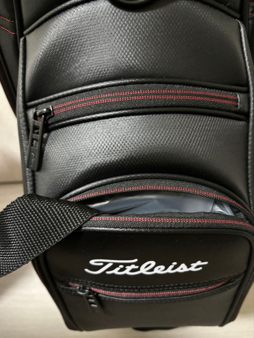 タイトリスト キャディバッグ アスパイア 黒/チャコール 未使用