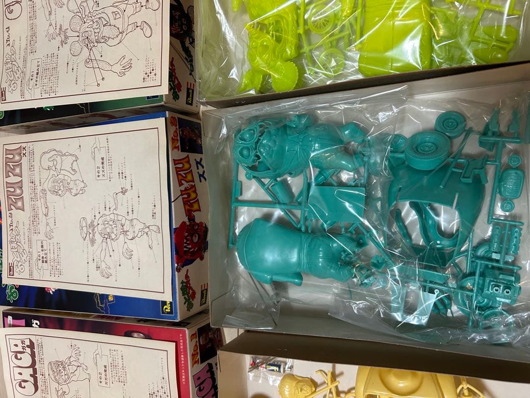 おとぼけモンスター GAGA ZUZU GIGI プラモデル