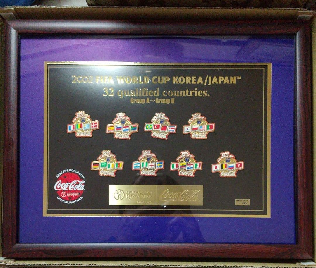 ★2002 FIFA WORLD CUP コカ・コーラ ピンバッジセット 定価で