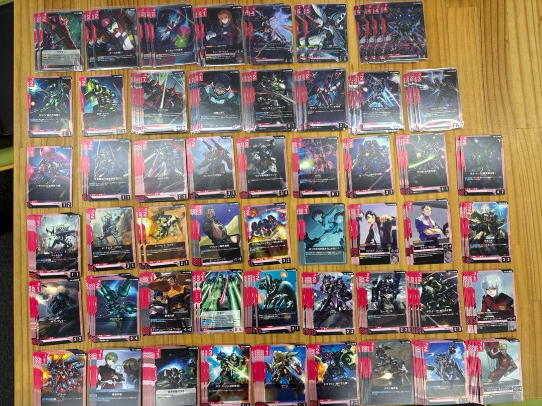 阿*渉様 【ガンダムカードゲームまとめ売り】赤セット　クシャトリヤ・キュベレイL