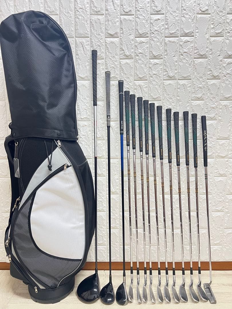 初心者おすすめ メンズ ゴルフクラブセット テーラーメイド キャディバック付