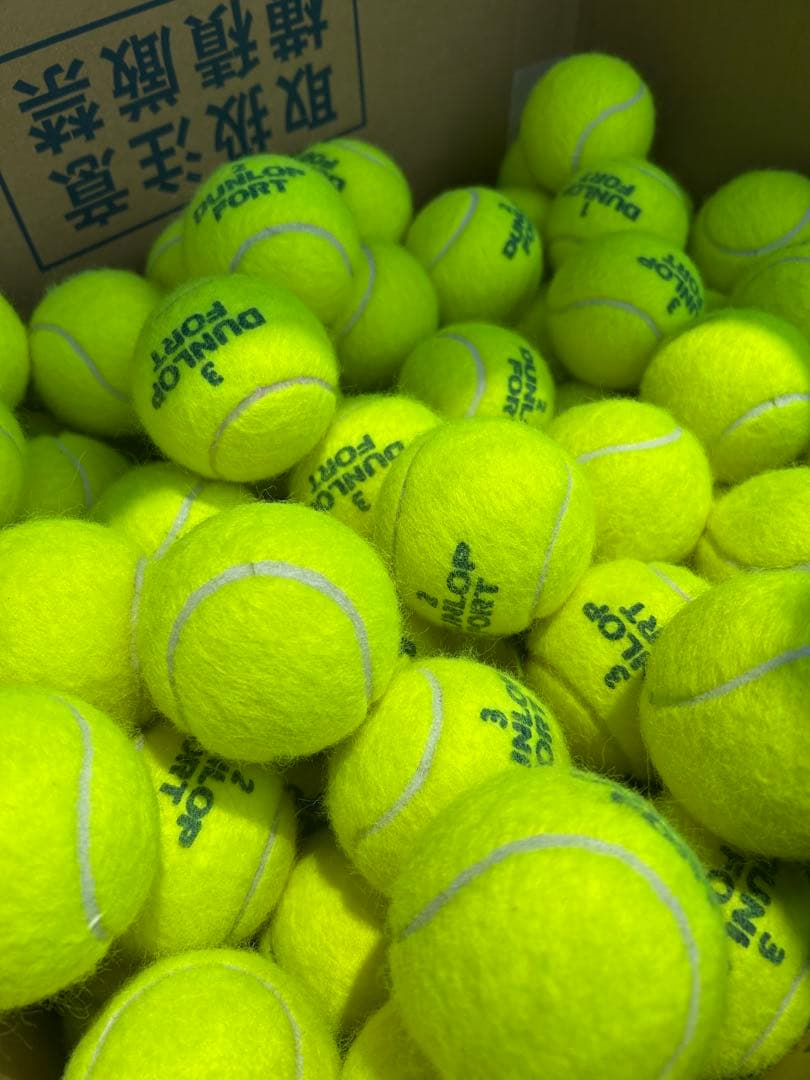 開封直後 1試合使用したダンロップフォート