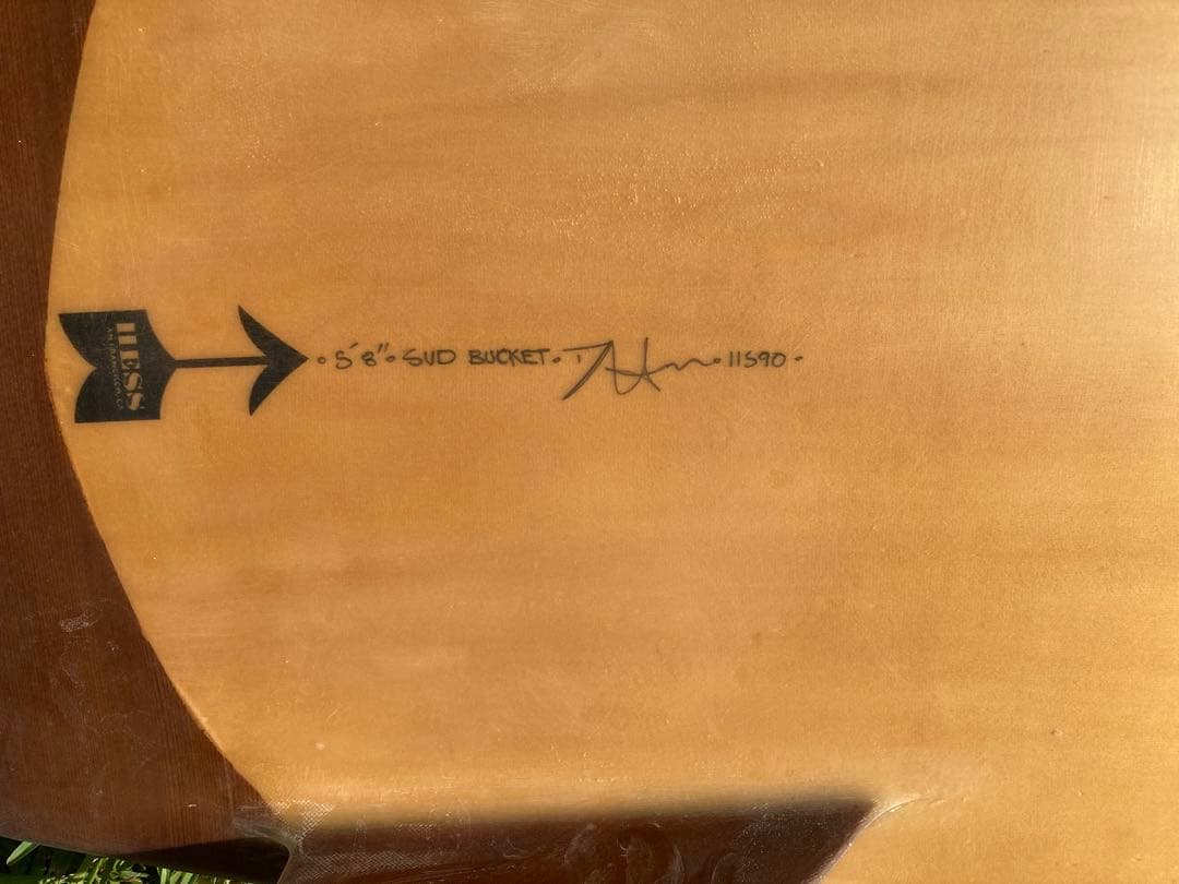 沖縄本島手渡し限定Hess surfboards ダニー　ヘス　 ツインフィン