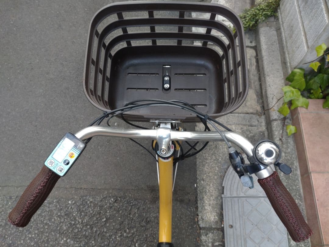 配送可★直接引渡可★ブラウンカスタム【ヤマハ パス シオン】電動アシスト自転車