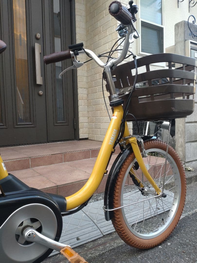 配送可★直接引渡可★ブラウンカスタム【ヤマハ パス シオン】電動アシスト自転車