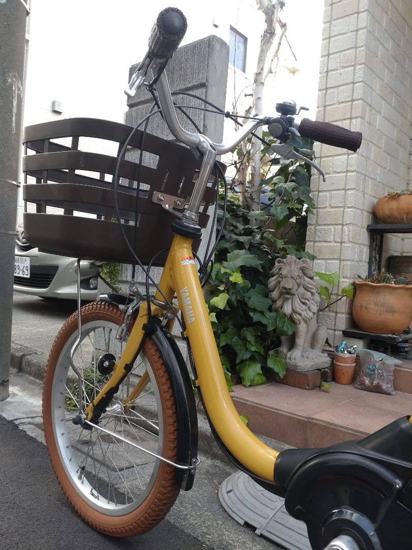 配送可★直接引渡可★ブラウンカスタム【ヤマハ パス シオン】電動アシスト自転車