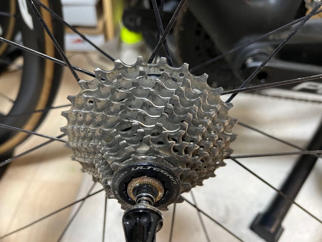 ジャイアントSLR1カーボンホイール