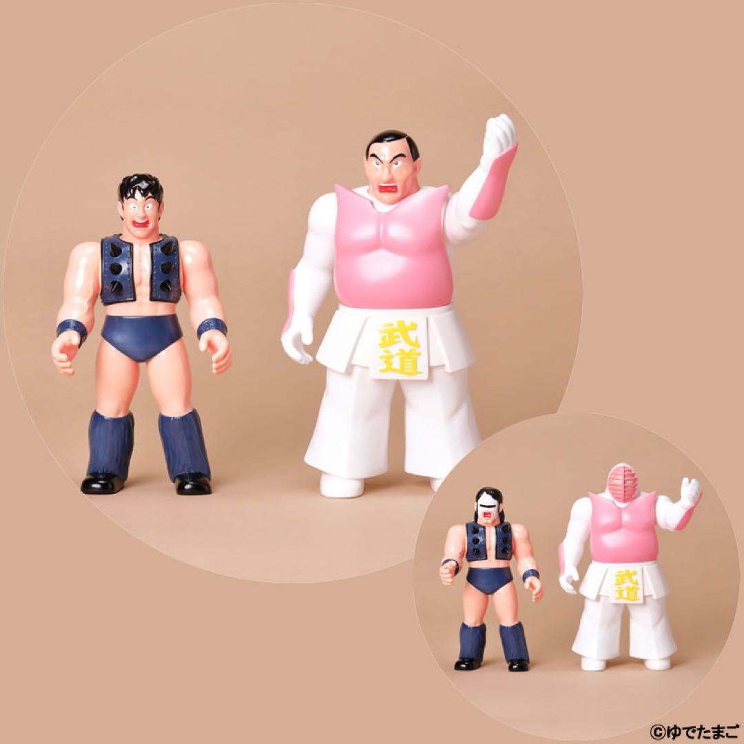 キン肉マン　オードリー　コラボフィギュア　ファイブスタートイソフビ