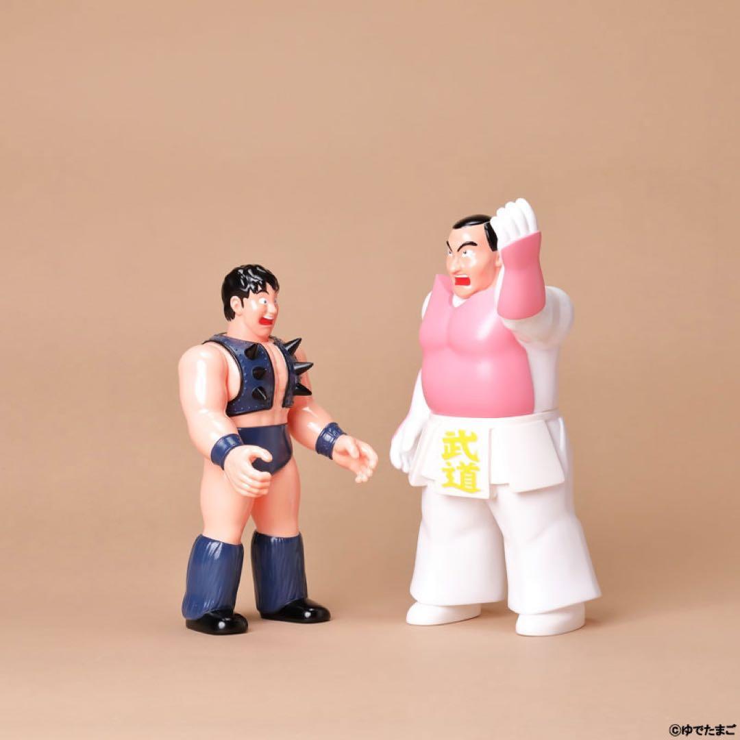 キン肉マン　オードリー　コラボフィギュア　ファイブスタートイソフビ