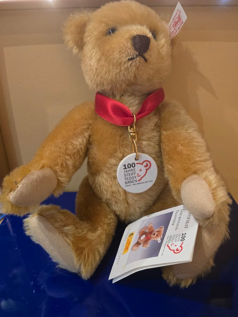 シュタイフ 2002年 テディベア生誕100周年 アニバーサリー テディベア