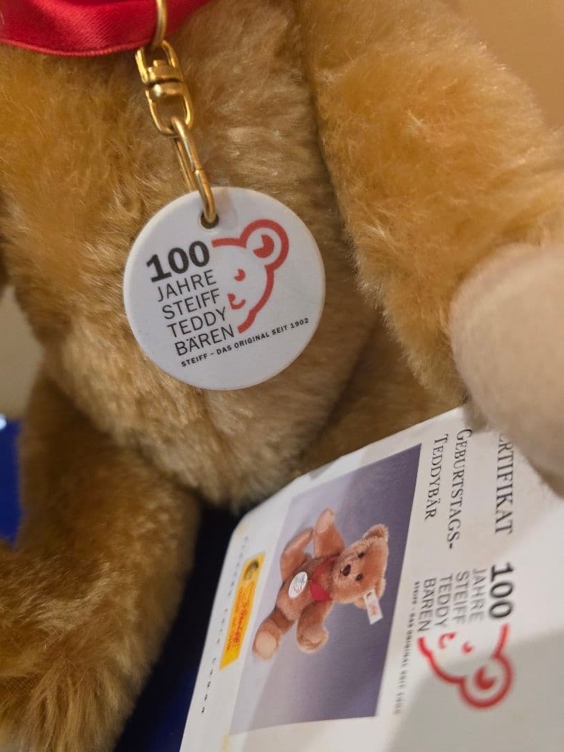 シュタイフ 2002年 テディベア生誕100周年 アニバーサリー テディベア