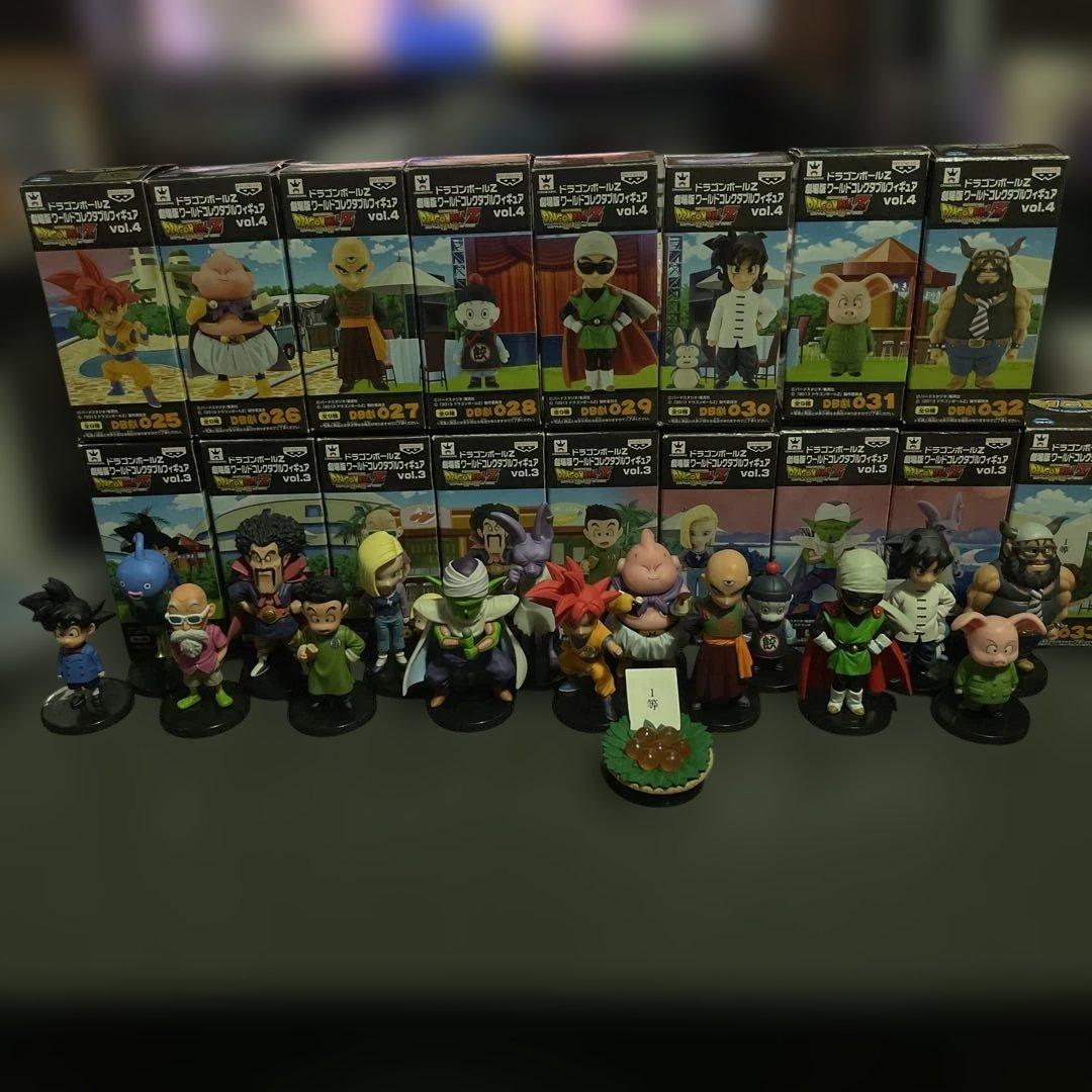 ドラゴンボールZ 劇場版ワールドコレクタブルフィギュア vol.1〜vol.4