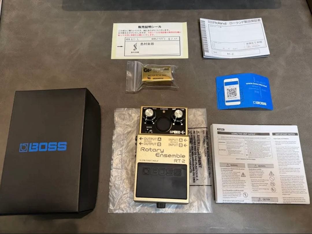 【美品】BOSS Rotary Ensemble RT-2 ギターエフェクター