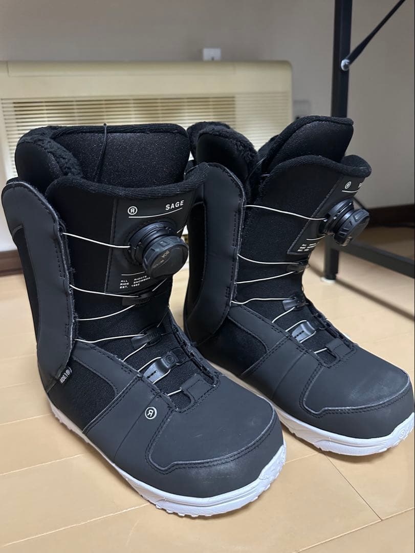 【RIDE SAGE】スノーボード靴　ブラック