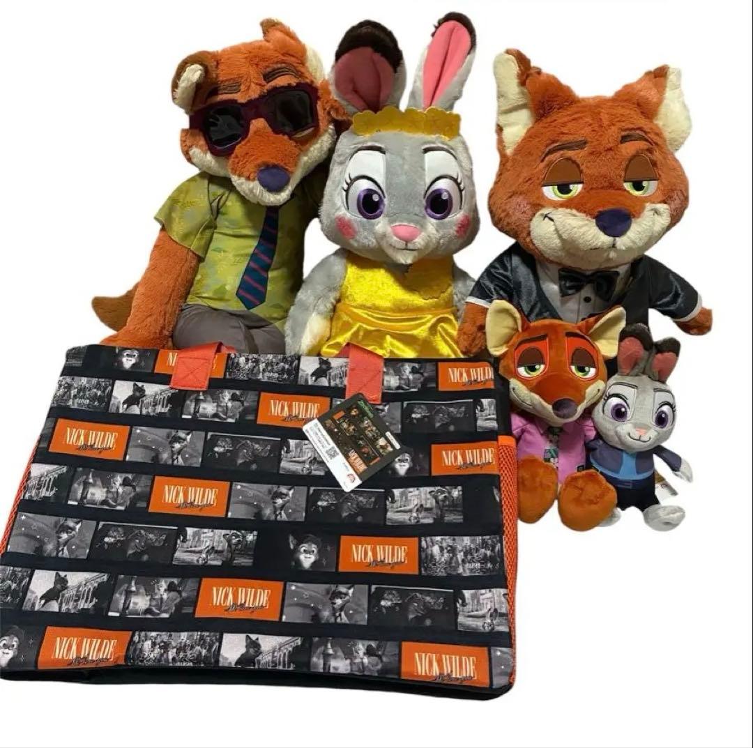 限定値下げ　ズートピア2 プライズ　ぬいぐるみ　トラベルバッグ　まとめ売り