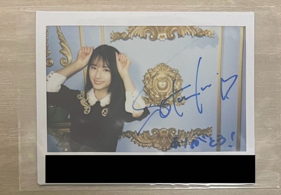 乃木坂46 菅原咲月　乃木フェス　直筆　サイン　チェキ　パブミラー