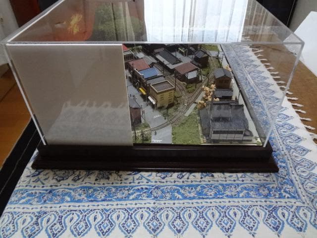 完成品 鉄道模型 ジオラマ 昭和「鉄道模型」をつくる ケース　パワーユニット付