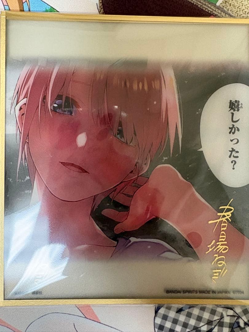 五等分の花嫁 クリア色紙セット ラストワン賞 一番くじ