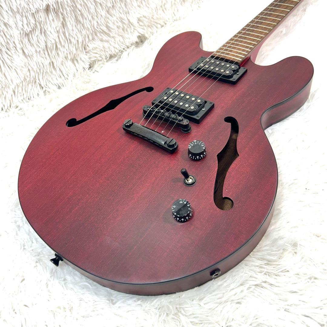【美品】Epiphone DOT Studio セミアコ マットフィニッシュ