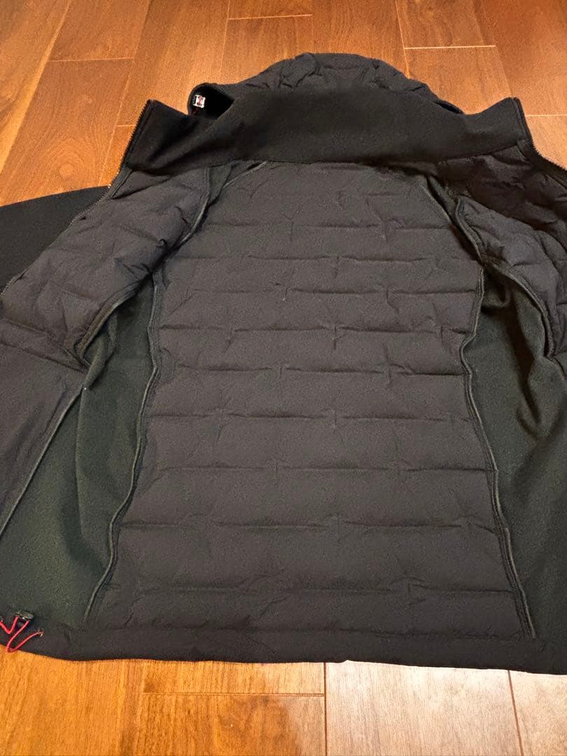 【新品タグ付】BRIEFING GOLF ハイブリッドダウンジャケットS黒