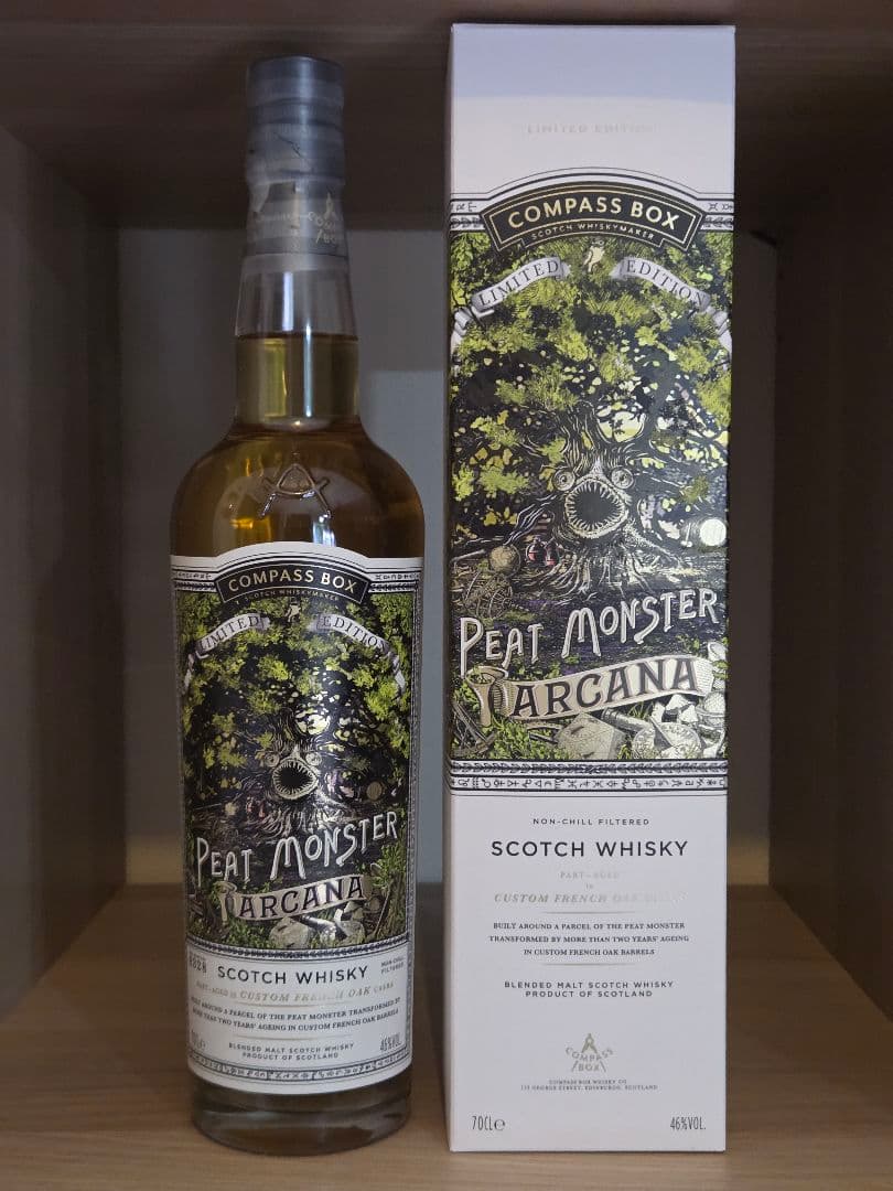 コンパスボックス ピートモンスター アルカナ ウイスキー
