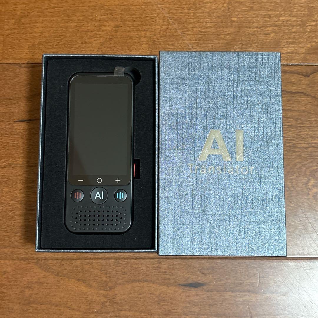 AI翻訳機❣️音声翻訳機 SIM不要 追加料金なし オフライン翻訳対応 通訳機