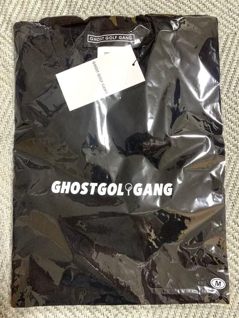 ゴーストゴルフギャング GOLF LIKE A CARTOON TEE ブラック