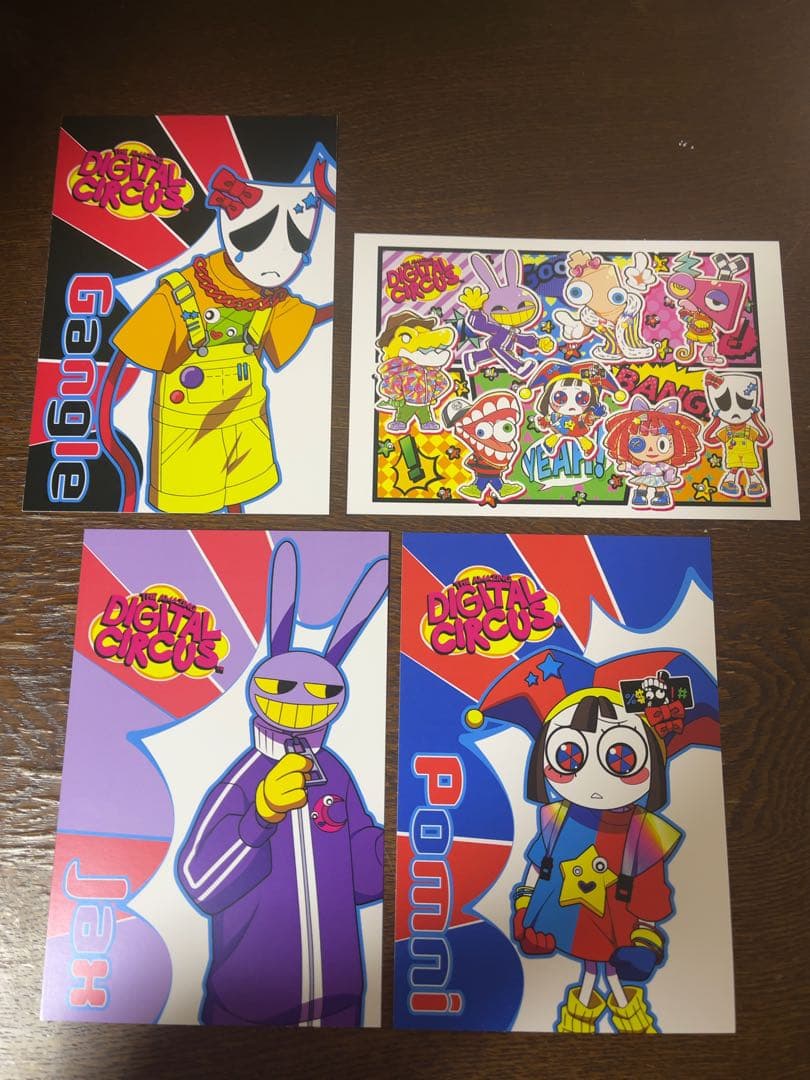 アメイジングデジタルサーカス 紀伊国屋限定 アクスタ 特典コンプリートセット