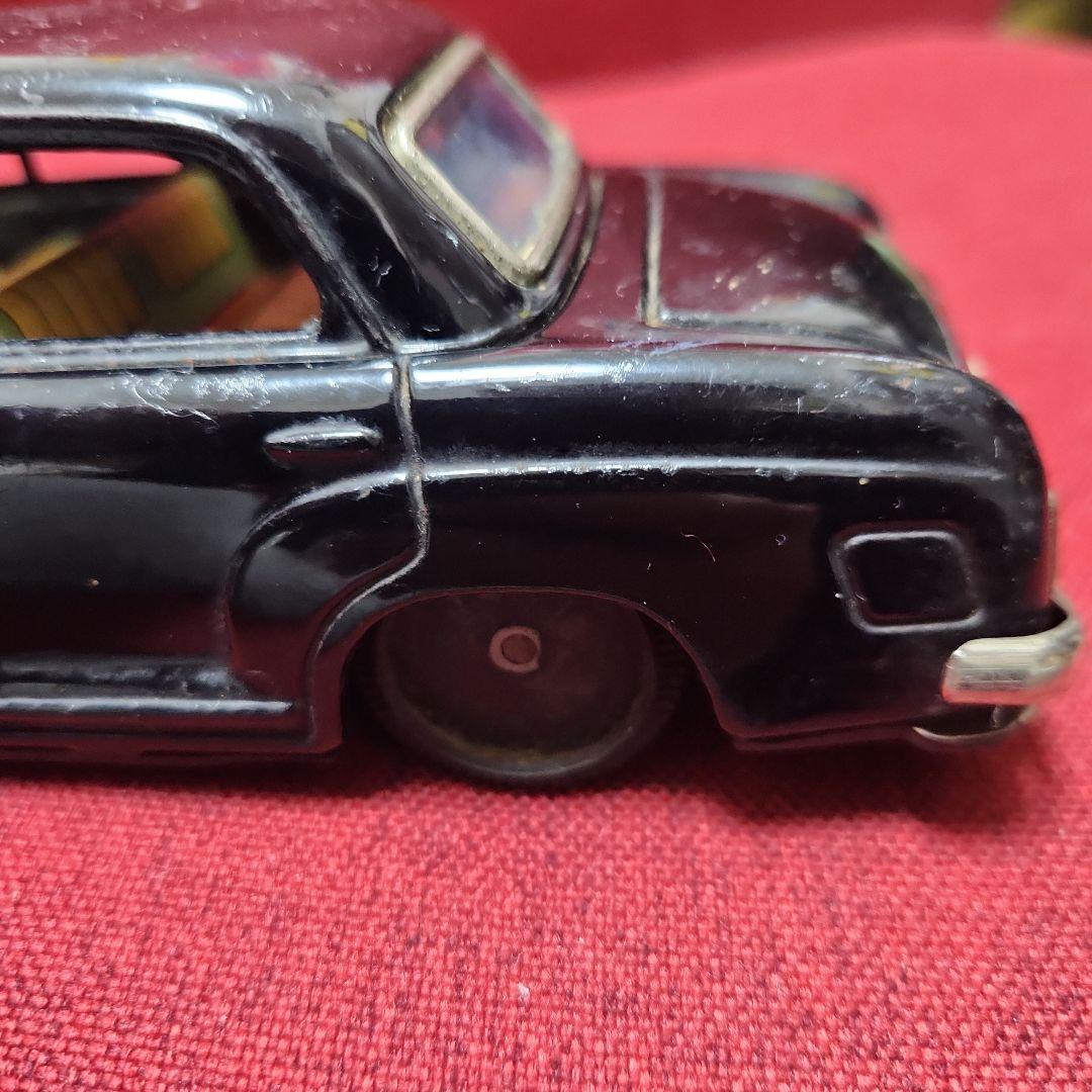 萬代屋 バンダイ製 ブリキミニカー メルセデス・ベンツ 219 セダン ブラック