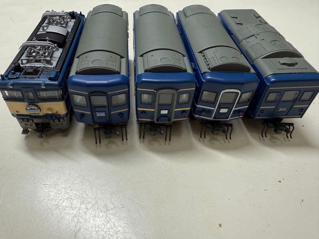 【加工多数】Bトレ EF64 1000＋24系あけぼの9両（N化済・2M付）