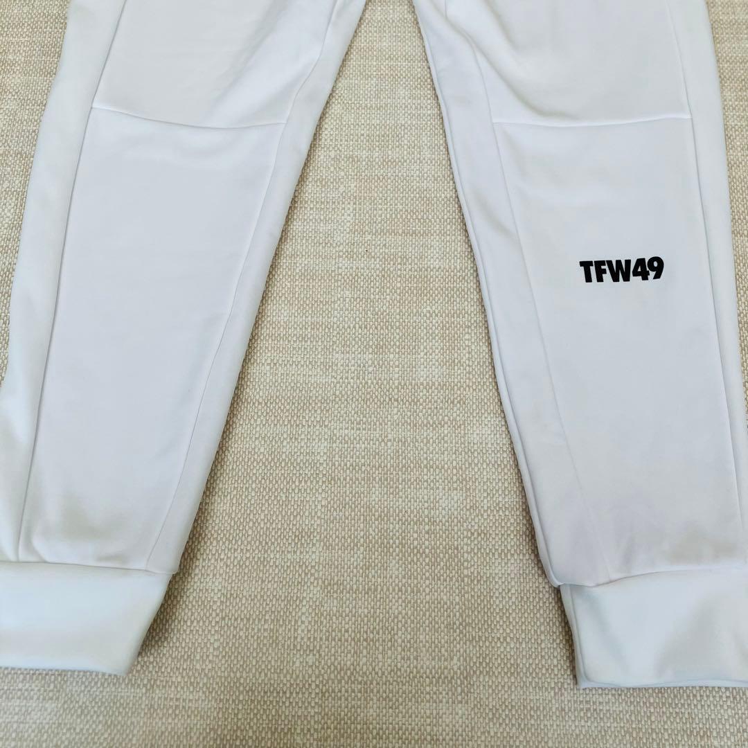 【美品】TFW49 SWEAT PANTS ジョガーパンツ ゴルフ ロゴ L