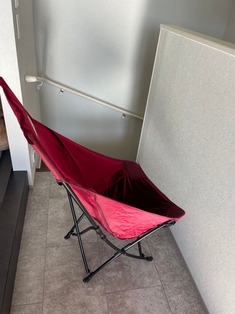 Coleman ヒーリングチェア　ベロアレッド　コールマン