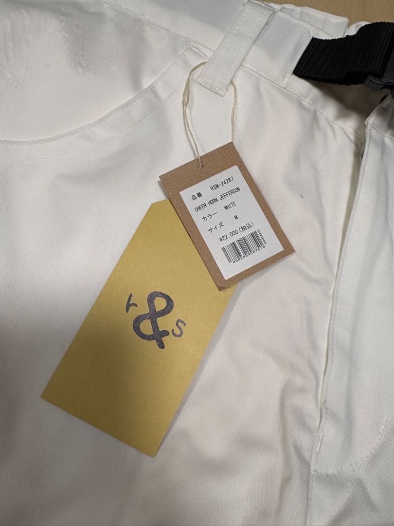 ROUGH & SWELL ゴルフパンツ Mホワイト